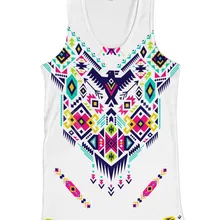 Tessffel индийский родной культуры Harajuku Повседневное красочные костюмы, бегом, забавные 3DfullPrint с жилетом в стиле унисекс/майка Для мужчин Для женщин s1