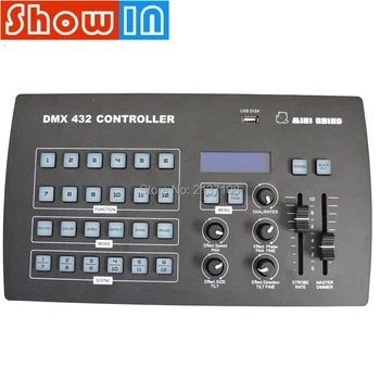 

2018 Mini Rhino Console 432 Channel DMX Controller Control 12PCS Fixture USB Slot CE UL RoHS Free Shipping