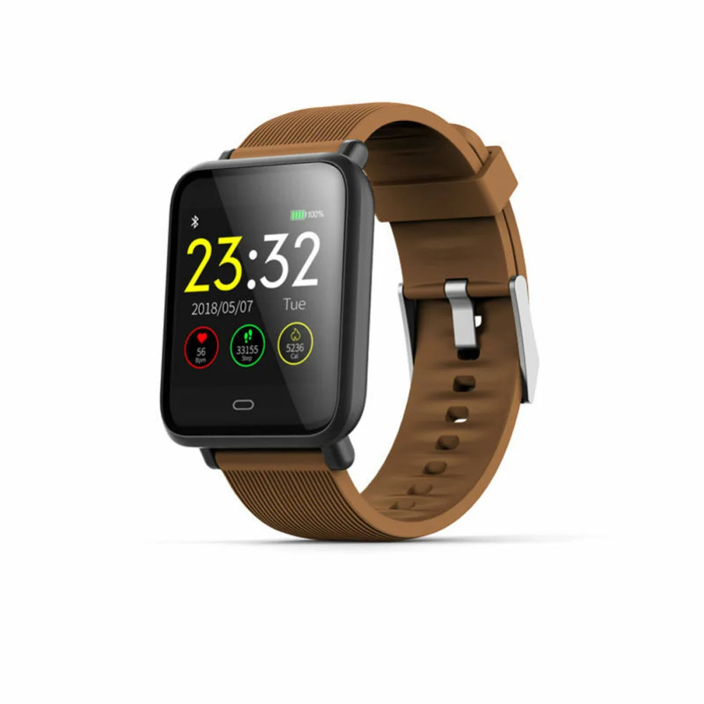 Q9 Смарт-часы цветная экранная полоса водонепроницаемый Пульс для Android/iOS
