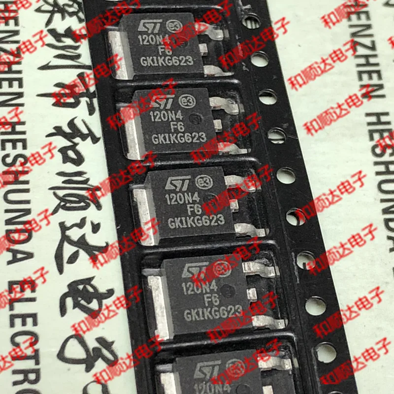 /5 предметов в лоте, 120N4F6 STD120N4F6-252 40V 80A