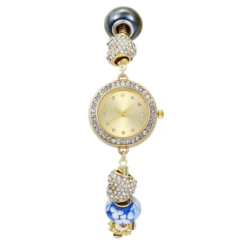 

Luxury ladies watch womens blue and white porcelain watch Female bracelet Wristwatch Chinese style female watches reloj mujer