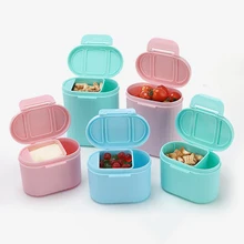 Хранение детского питания для путешествий для новорожденных, коробка для хранения сухого молока, детское питание, коробка для хранения сухого молока, герметичный контейнер, диспенсер