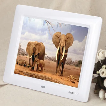 

7'' HD TFT-LCD Digital Photo Frame with Slideshow Clock MP3 MP4 Movie Player with Remote Desktop