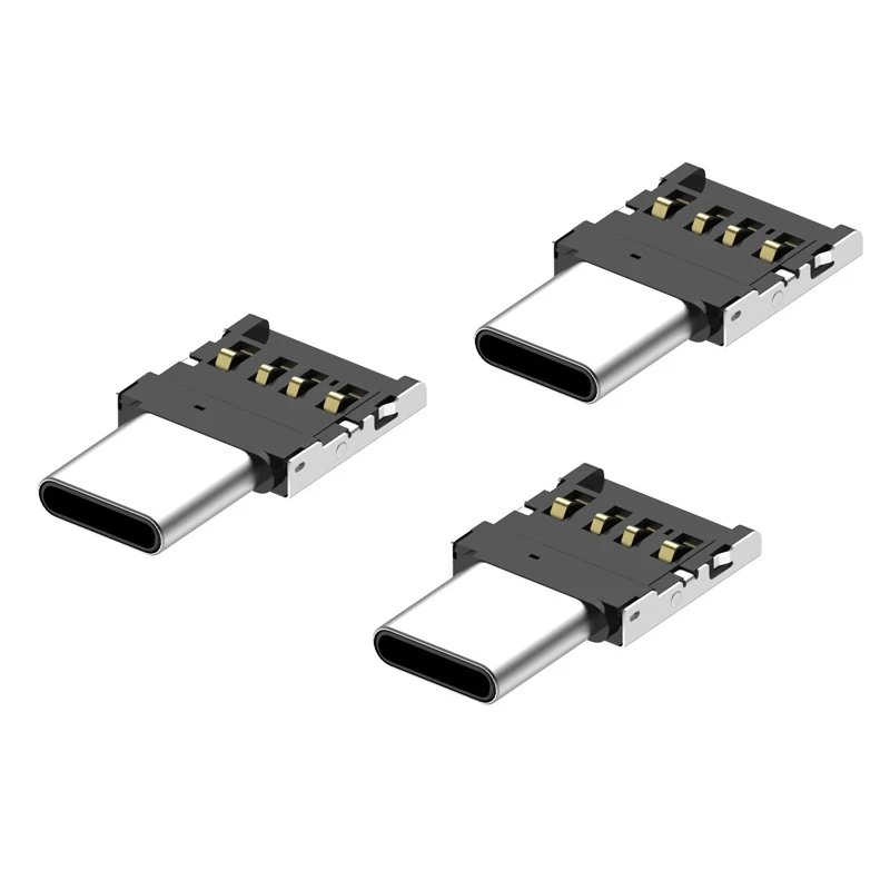 3 шт. новые тип-c к USB 2,0 адаптеры OTG