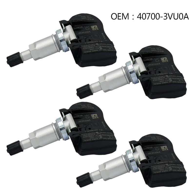 Датчик давления в шинах TPMS 433 МГц подходит для Nis san NOTE QASHQAI TIIDA хэтчбек X-T ESPACE V KOLEOS 40700-3VU0A