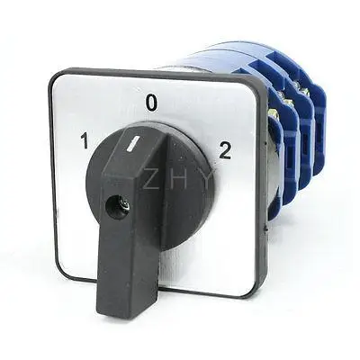 Ui 660V Ith 125А ВКЛ./ВЫКЛ./вкл. 3 положения поворотный кулачковый переключатель переключения LW28-125/3
