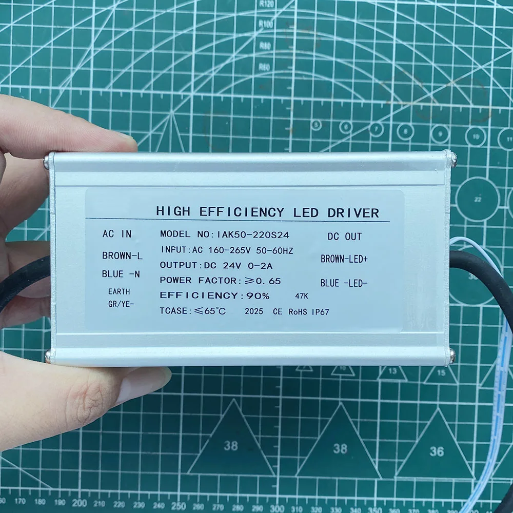 2A-50W-IP67-Dimming-Constant-Current-Source-For-XP600-DX5-UV-LED-Module ...