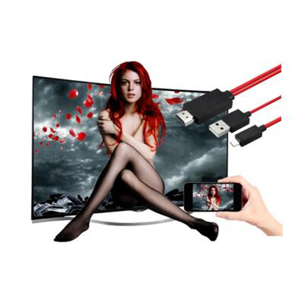 2 м 1080P MHL Micro USB к HDMI HD ТВ кабель адаптер для samsung Android 11PIN