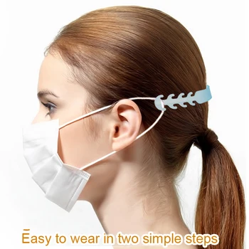 

Masks Straps Extended Buckle Ear Protector For Cotton Mouth Anti Dust Mask Unti-Pain Adjustment Holder Button