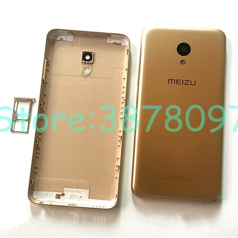 Высококачественный металлический чехол для Meizu M5 корпус батареи запасные части M3s с боковыми кнопками+ объектив камеры