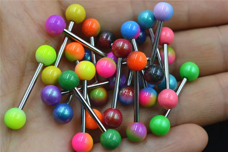 doces bolas corpo piercing jóias