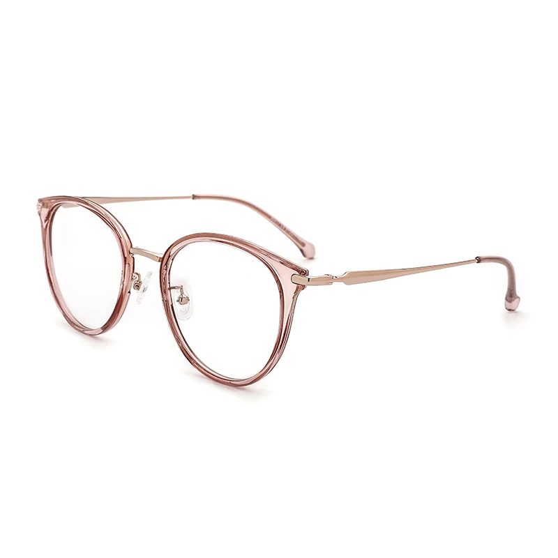 C9 optical glasses O-Q CLUB, новинка, женское стекло, es, оптическая оправа, кошачий глаз, металлическое стекло, es оправа, прозрачные линзы, очки, 3 цвета, стекло для глаз, для девушек, близорукость, стекло - Цвет оправы: C9 optical glasses