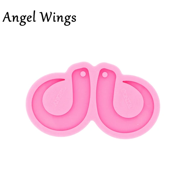 Dy0454 Hurok Fülbevaló/Broadsword/Hook Alakú Fülbevaló Szilikon Formák, Gyantaformák, Hogy Az Epoxi Kézműves Kézművesek Készítsenek - Image 3