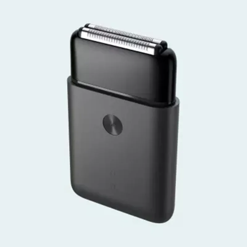 [Newest Version] Waterproof Portable Mini Electric Shaver Reciprocating Dual Blade Type-C USB Rechargeable For Men