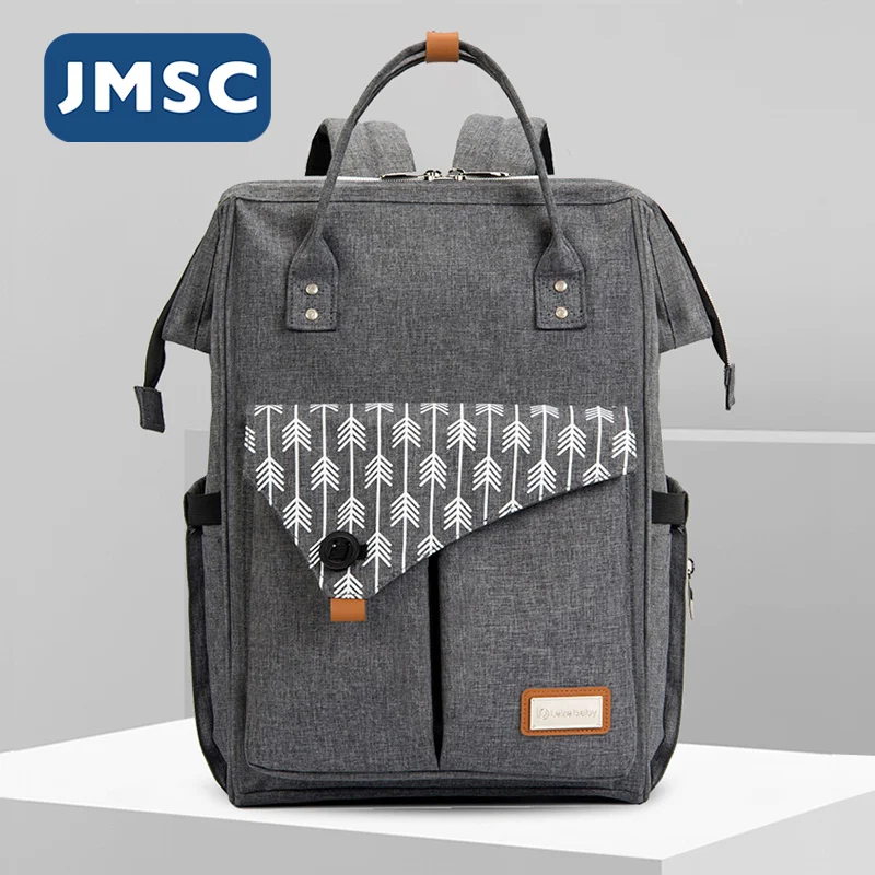 Рюкзак для мам jsmc водонепроницаемый вместительный многофункциональный