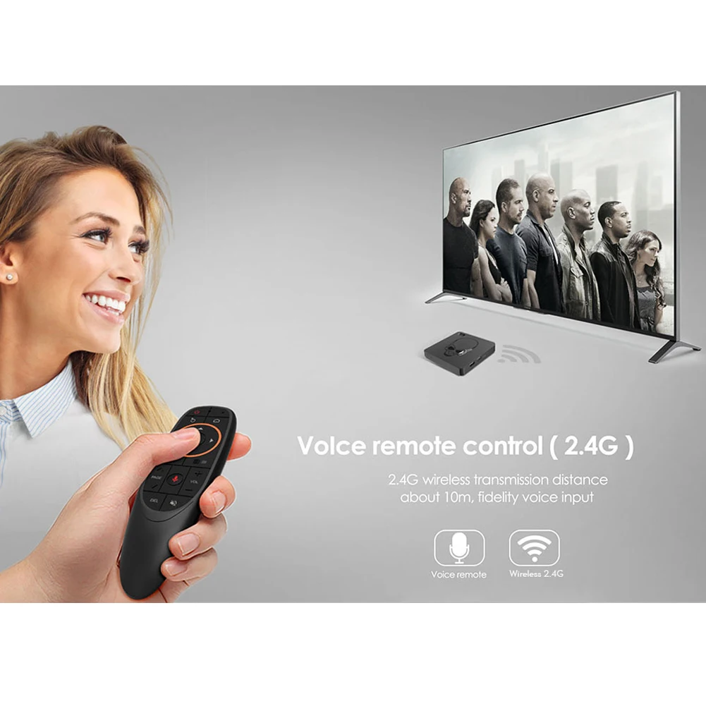 4K USB 2,4G 60fps 4 Гб 64 Гб HDMI Amlogic S922X Android 9,0 wifi домашняя DDR4 ТВ коробка Bluetooth 4,1 Голосовое управление