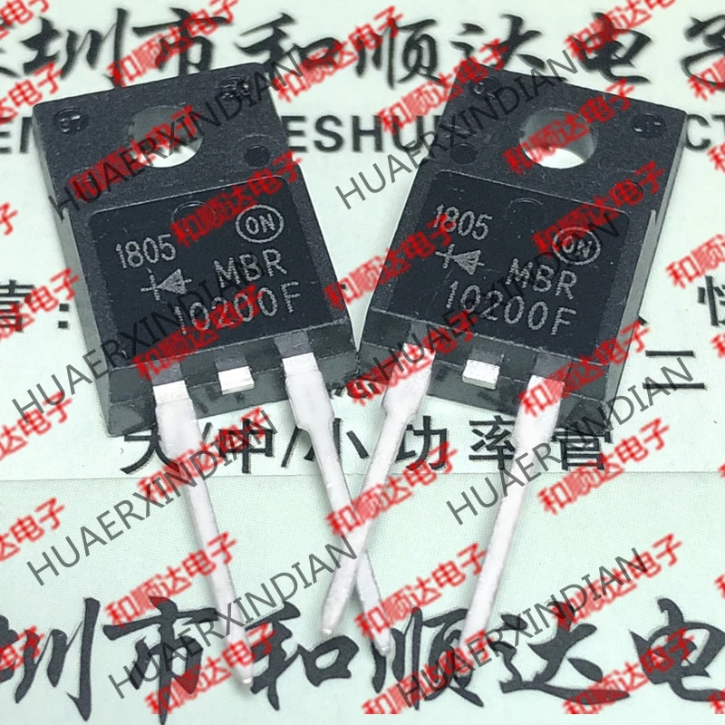 20 шт./лот MBR10200F TO-220F 200V 10A