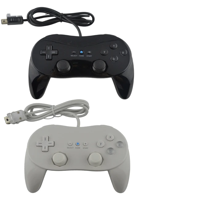 1pcs new Wired Classic Pro Controller Gamepad Game Joystick For Wii classic console Second-generation