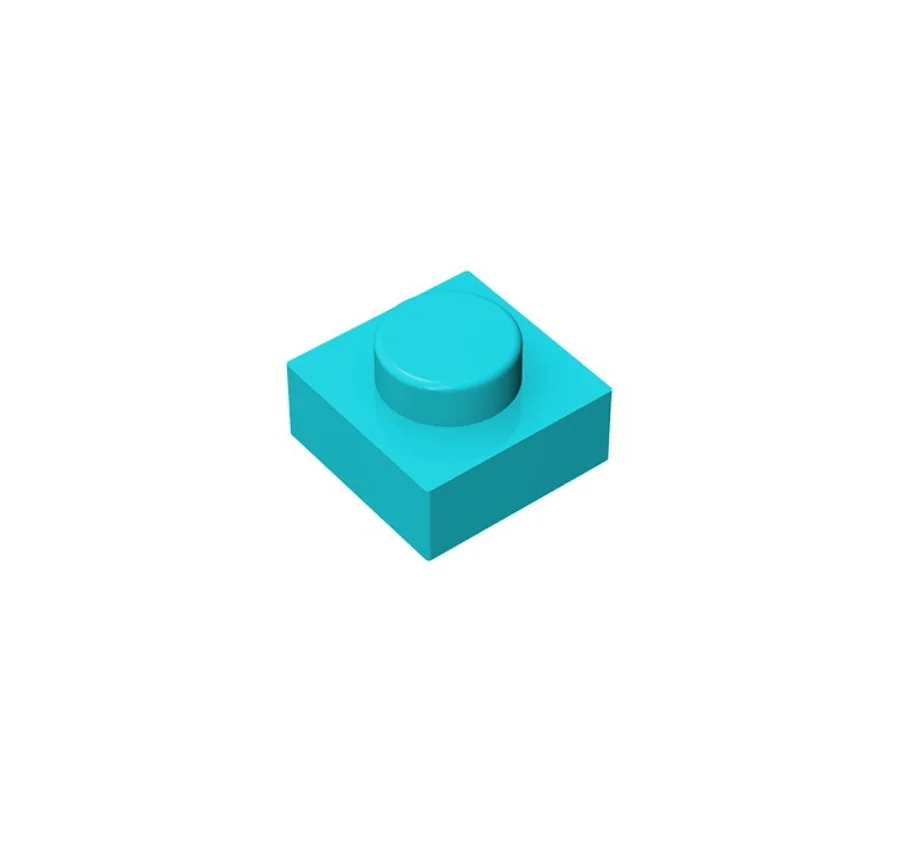 BuildMOC 3024 Plate 1X1 For Building Blocks Parts DIY LOGO Educational Creative gift Toys 20