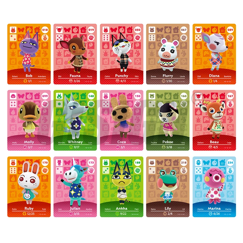 Animal Crossing Amiibo Card Marshal 264 Series 3 New Horizons