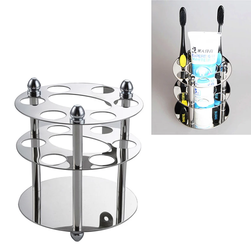 Настенная подставка для зубных щеток Ванная комната Зубная паста держатель