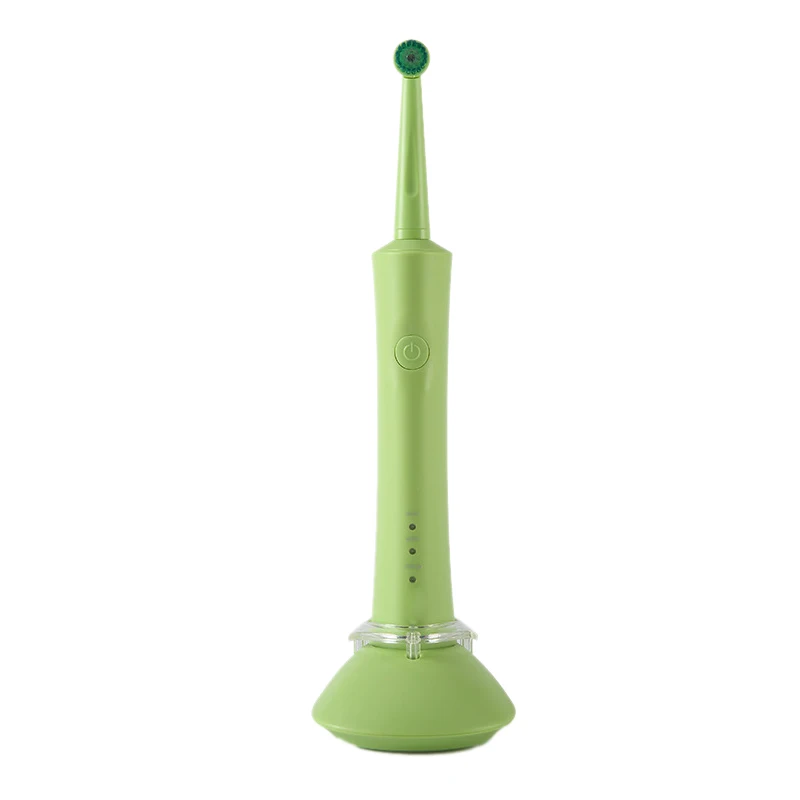 Горячая Распродажа, электрическая зубная щетка, ультразвуковая перезаряжаемая вращающаяся зубная щетка, инструмент для чистки зубов, сменная зубная щетка He - Цвет: Green