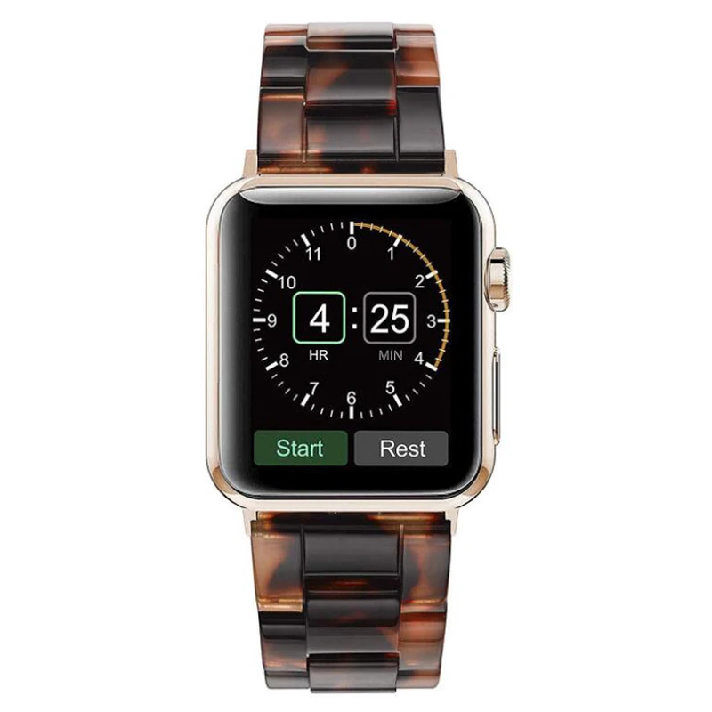 Полимерный ремешок для iWatch имитация керамического ремешка ремешок для APPLE Watch ремешок стальной ремешок с пряжкой браслет
