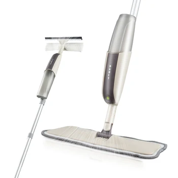 

2 In 1 Spray Mop And Window Cleaning Set, Floor Mop for Kitchen, Bathroom, Hardwood, Laminate, Wood, Ceramic Tiles,Window Glass