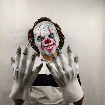 

2019 Movie It: Chapter Two Pennywise Cosplay Clown Gloves Prop Halloween