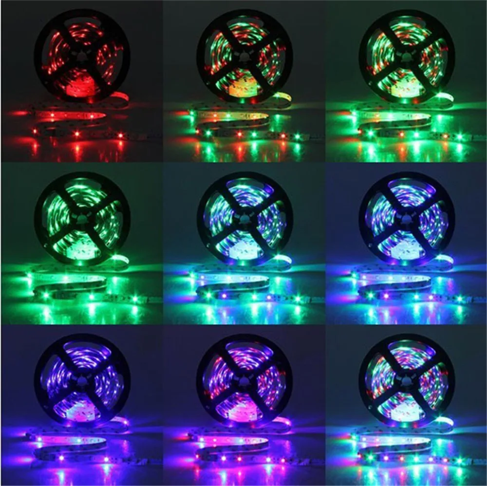 Лидер продаж 2019 товары 10 м 3528 SMD RGB 600 светодиодный ленточный светильник + 44 ключа