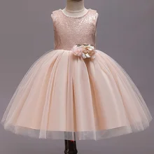 Детские платья для девочек; платье принцессы с вышивкой и золотой нитью; vestidos; Платья с цветочным узором для девочек; платья для свадьбы; костюм