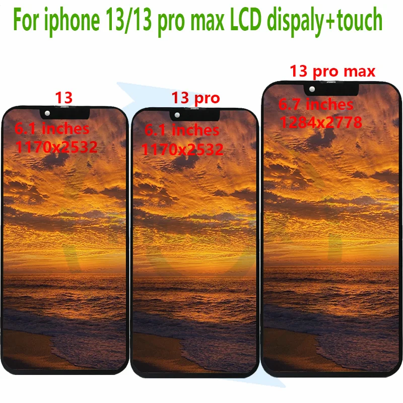 Original For Iphone 13 Pro Max Lcd Display For Iphone 13 Display A2633