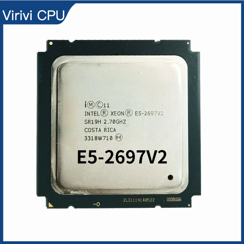 Процессор Intel xeon e5 2697 v2 2 7 ГГц 30 Мб QPI 8GT/s LGA 2011 SR19H C2 E5 2697v2 100% нормальная работа |