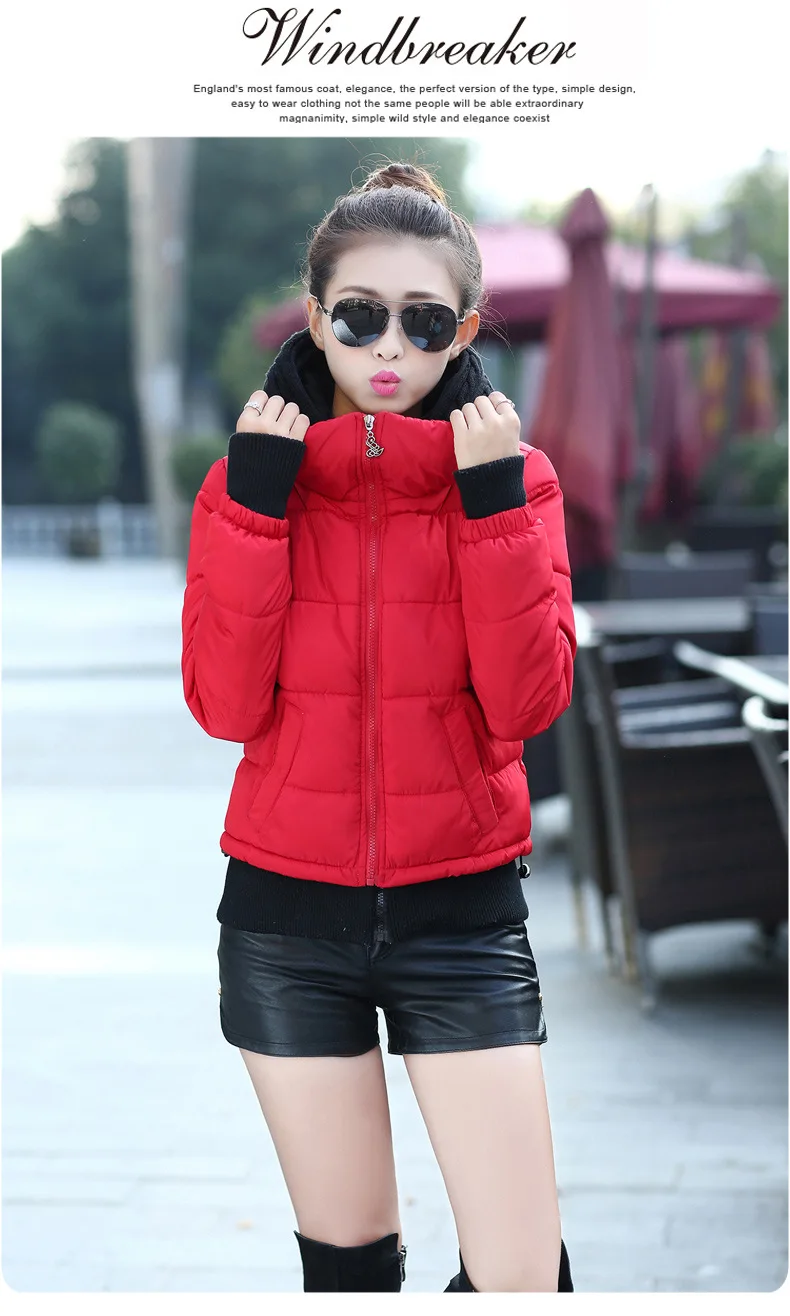 Корейские женские парки зимнее пальто куртка размера плюс женские зимние белые черные красные модные парки