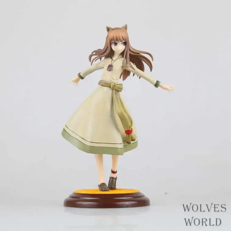 

Wolf Anime Spice And Wolf Adorable Wolf He Luo Pretty Girl Hand Reprint Garage Kit