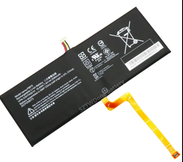 7,6 V 19,6 WH 2580MAH ноутбук планшет батарея для поверхностной книги с производительной базой PBP5 G3HTA001H экран батарея