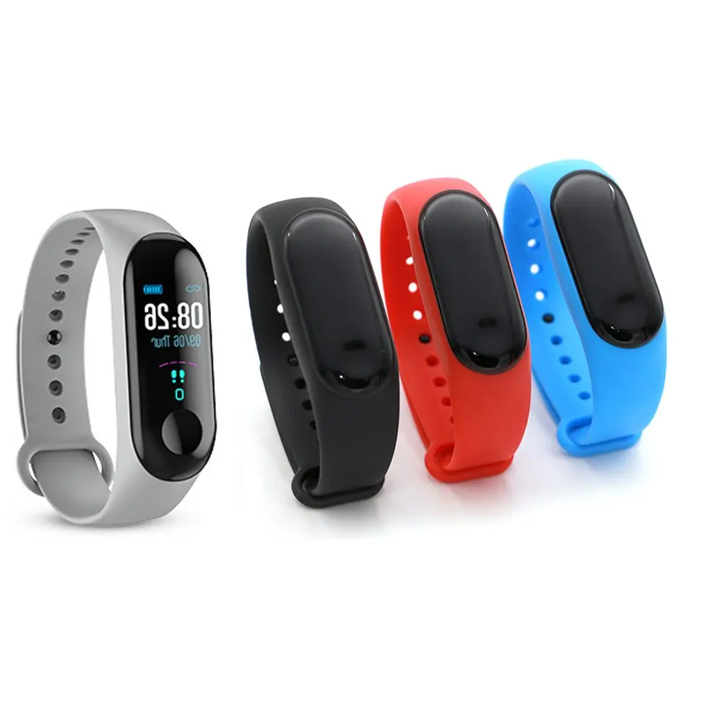 

M3x Smart Watch Smart Bracelet Wristband Fitness Tracker Blood Pressure Heart Rate fashionable couples watch