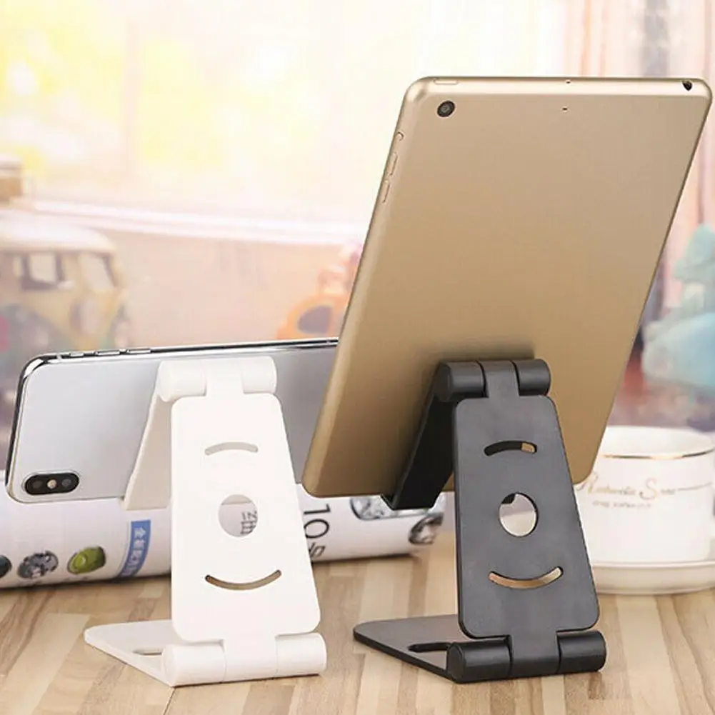 Универсальный Регулируемый держатель мобильного телефона для iPhone huawei Xiaomi samsung пластиковая подставка для телефона стол планшет Складная подставка Настольный