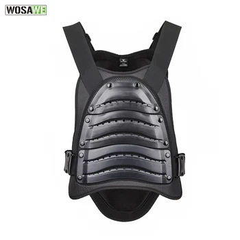 

WOSAWE Adult Armor Vest Motorcycle chest back protection protective gear Motocross Skiing Skateboard Safety Jacket