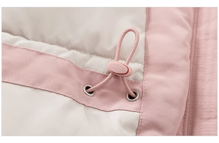 SEMIR Хлопковая женская парка зимнее Новое Свободное длинное пальто с меховым воротником ветровка средней длины теплое пальто