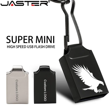

Super Mini USB Flash Drive Metal USB stick 64GB pen drive 128GB 32GB 16GB 8GB 4GB waterproof pendrive flash disk Custom logo