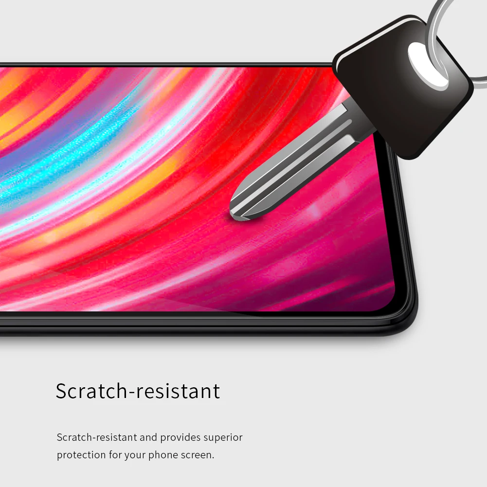 Nillkin закаленное стекло для Xiaomi Redmi Note 8 Pro XD CP+ MAX Анти-взрыв полное покрытие Защитная пленка для экрана