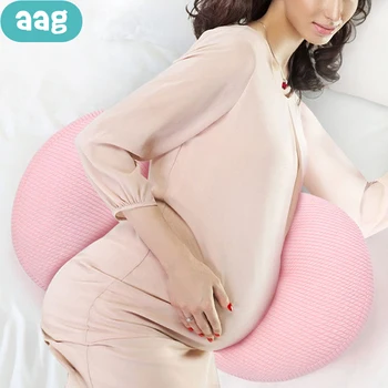 

AAG Adjustable U Shape Pregnancy Pillow Women Maternity Belly Support Side Sleepers Pregnancy Belt Body Cushion Bed Pillows