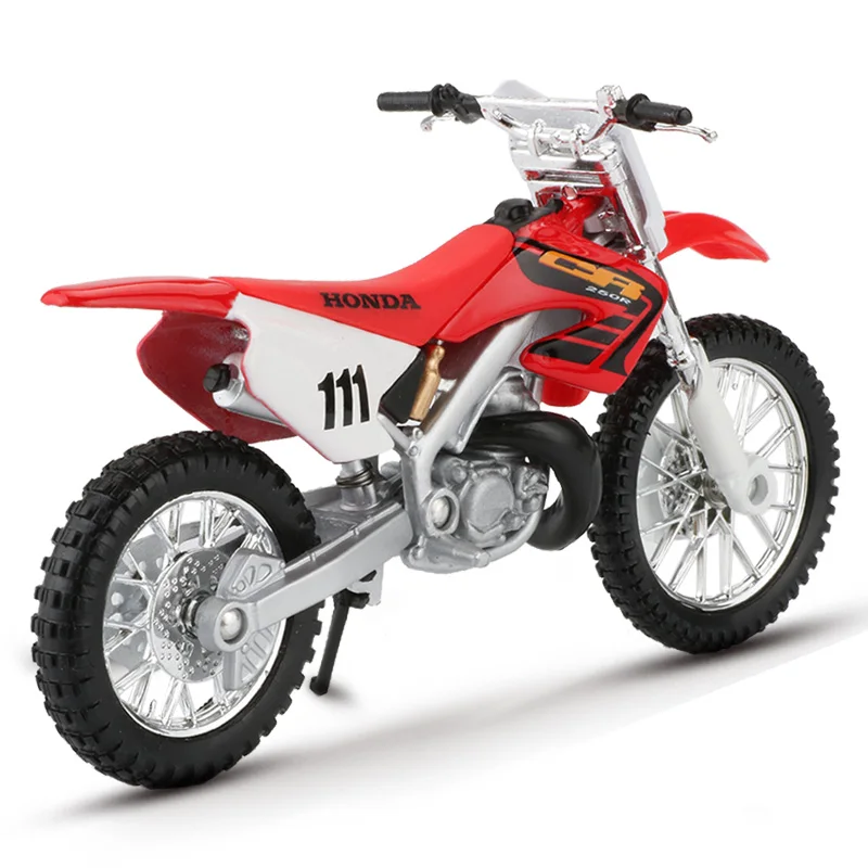 Maisto 1:18 сплав внедорожный мотоцикл модель игрушки CR250R спортивный мотоцикл автомобиль гоночный автомобиль коллекция игрушек для детей подарок