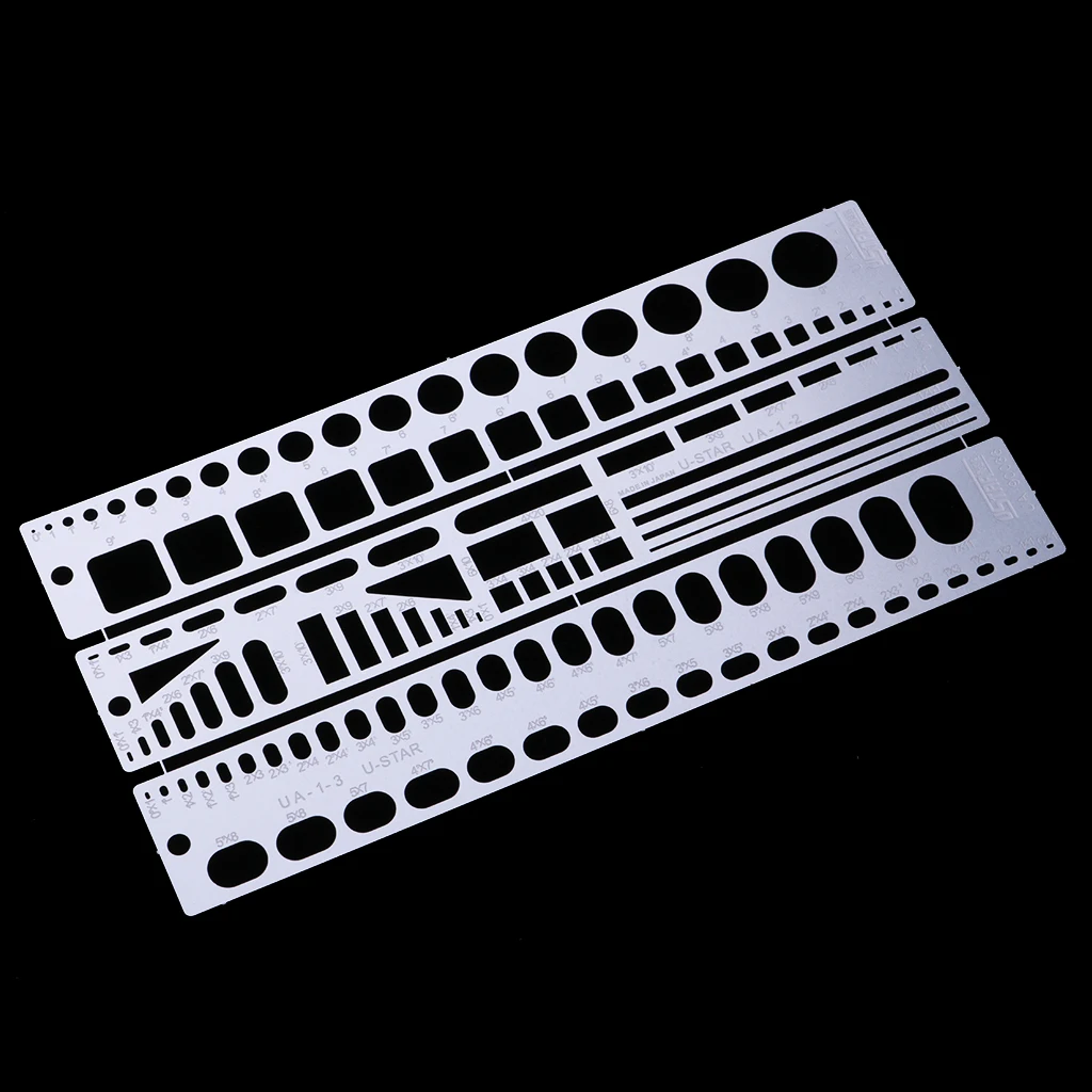 Panel Rivet Model herramienta engraves the forming bloque Silver 13.2 x 6.2cm Tools