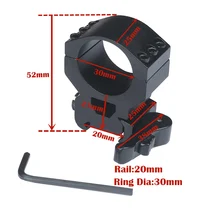 1 пара, 2 шт., 30 мм, кольцо для прицела, 20 мм, Вивер, Пикатинни, обновление, QD, быстросъемное крепление для прицела, для охоты, Каза