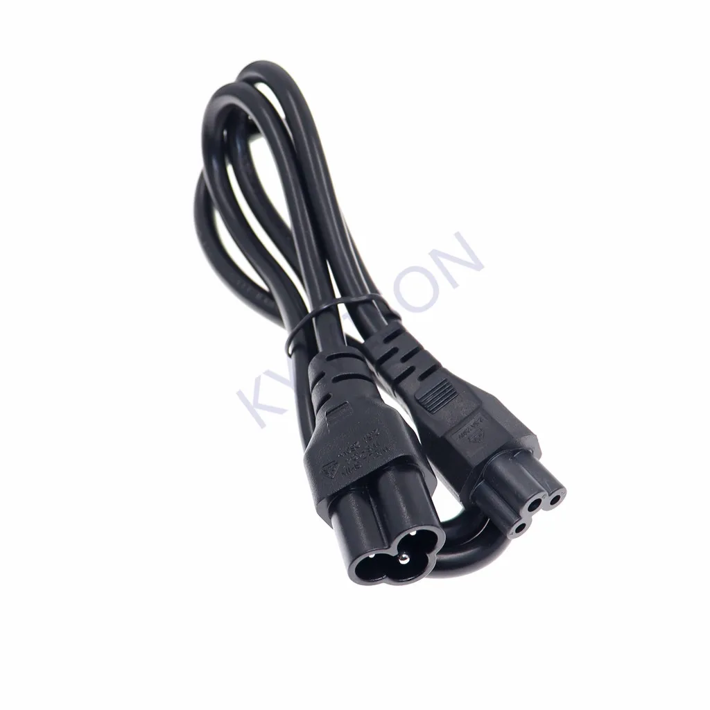 IEC 3Pin Male to Female Extension Cable ,IEC320 C5 Female to C6 Male Extension Cable,0.3m/0.6m/1m/2m 1 PCS