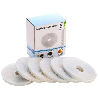 

New Pet Automatic Drinking Fountain Activated Carbon Filter Cat Dog Water Drink Fountain Filter Pet Dog Feeder Acdessory