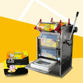 

Semi-automatic cup sealing Stainless steel Semi-automatic cup sealer capping machine