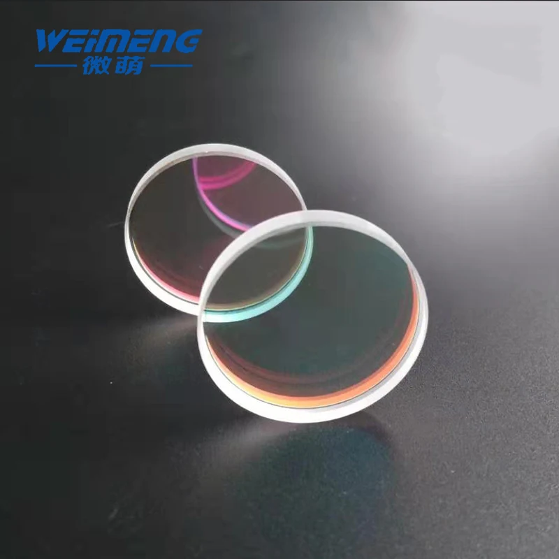 Weimeng Лазерная отражающая линза 25*3 мм 45 градусов 355& 650nmHR отражатель зеркало JGS1 круговой для резки сварочный гравировальный станок